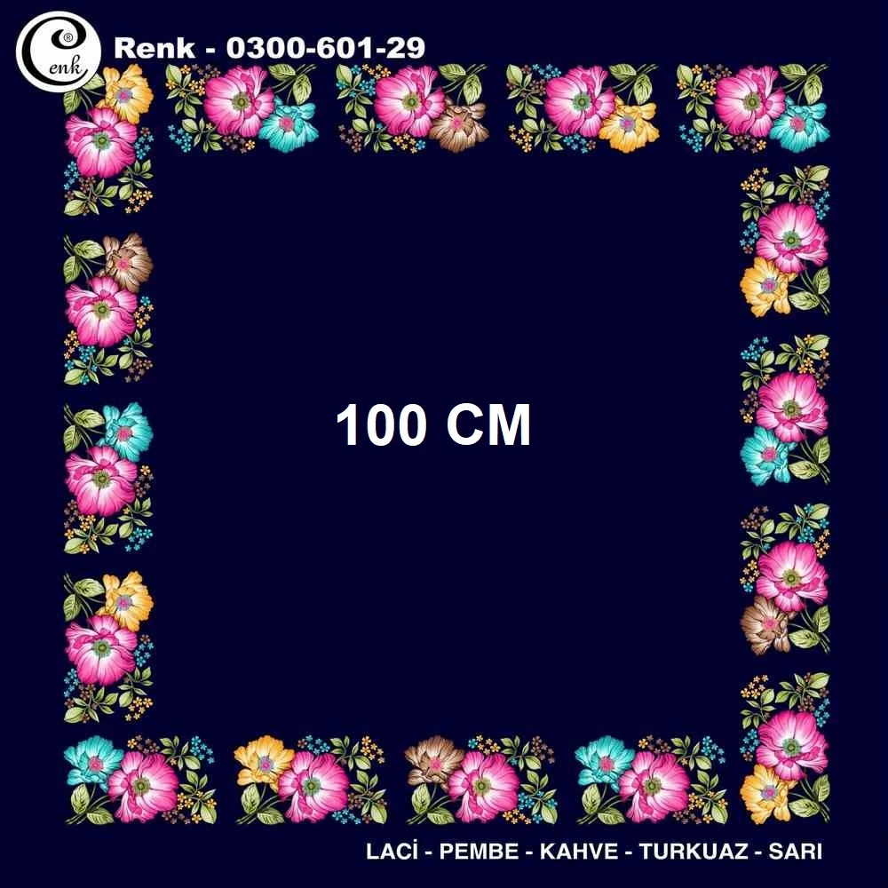 Cenk İçi Boş Oyalık Yazma (100 Cm) 601-29