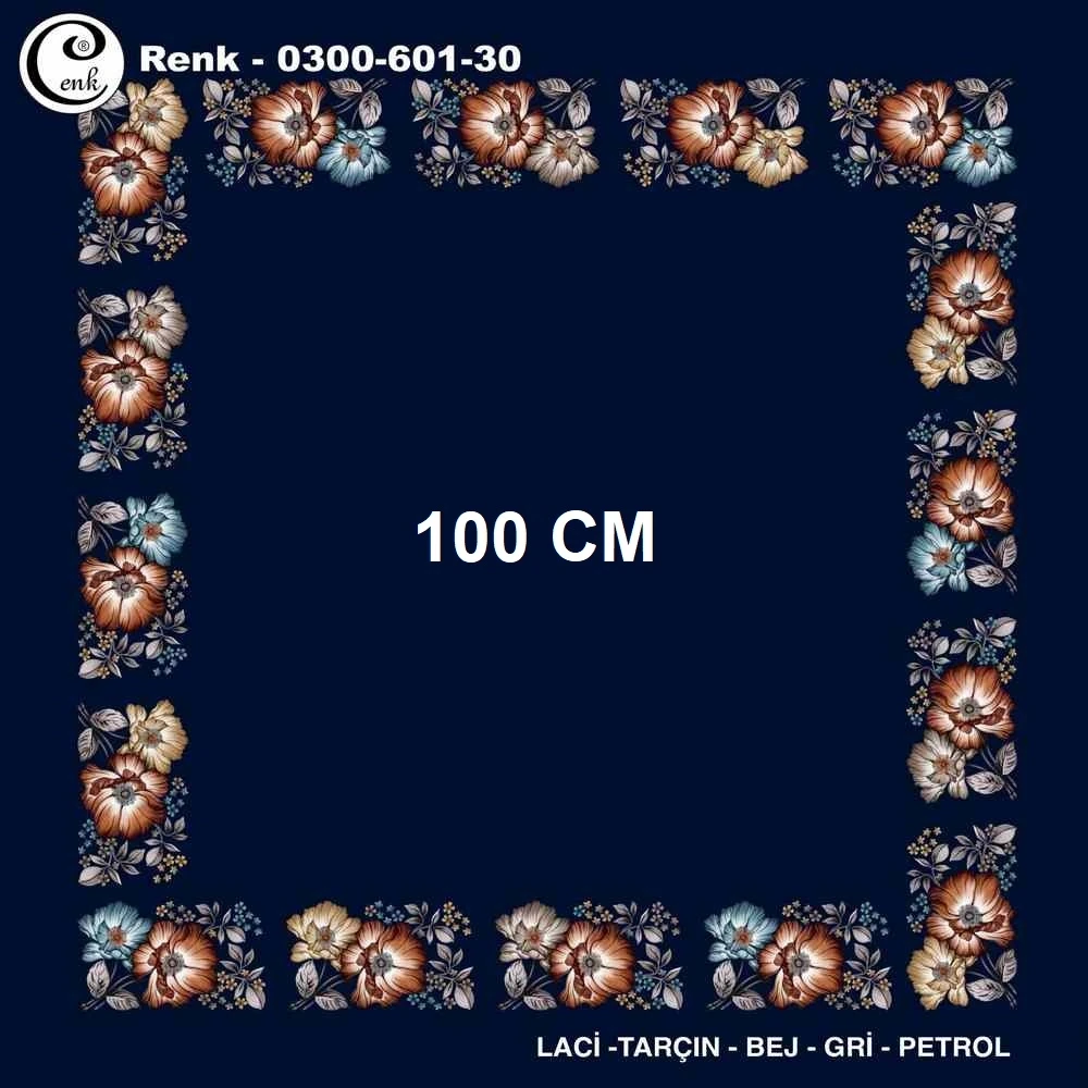 Cenk İçi Boş Oyalık Yazma (100 Cm) 601-30