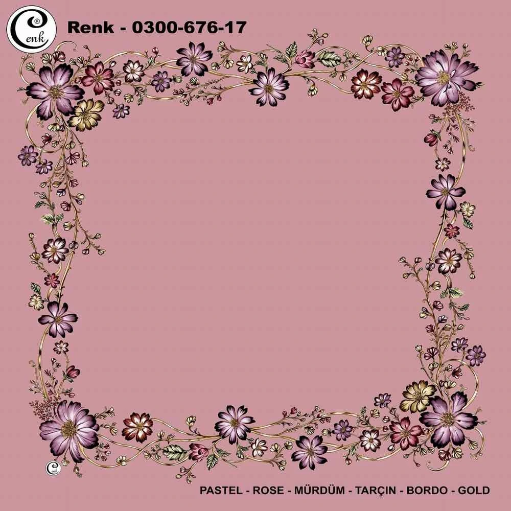 Cenk İçi Boş Oyalık Yazma (100 Cm) 676-17