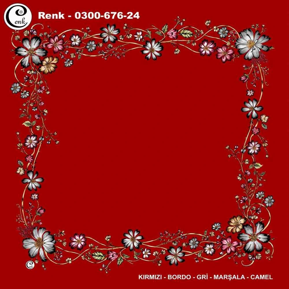 Cenk İçi Boş Oyalık Yazma (100 Cm) 676-24