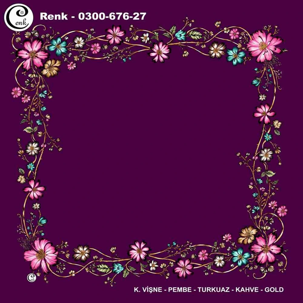 Cenk İçi Boş Oyalık Yazma (100 Cm) 676-27