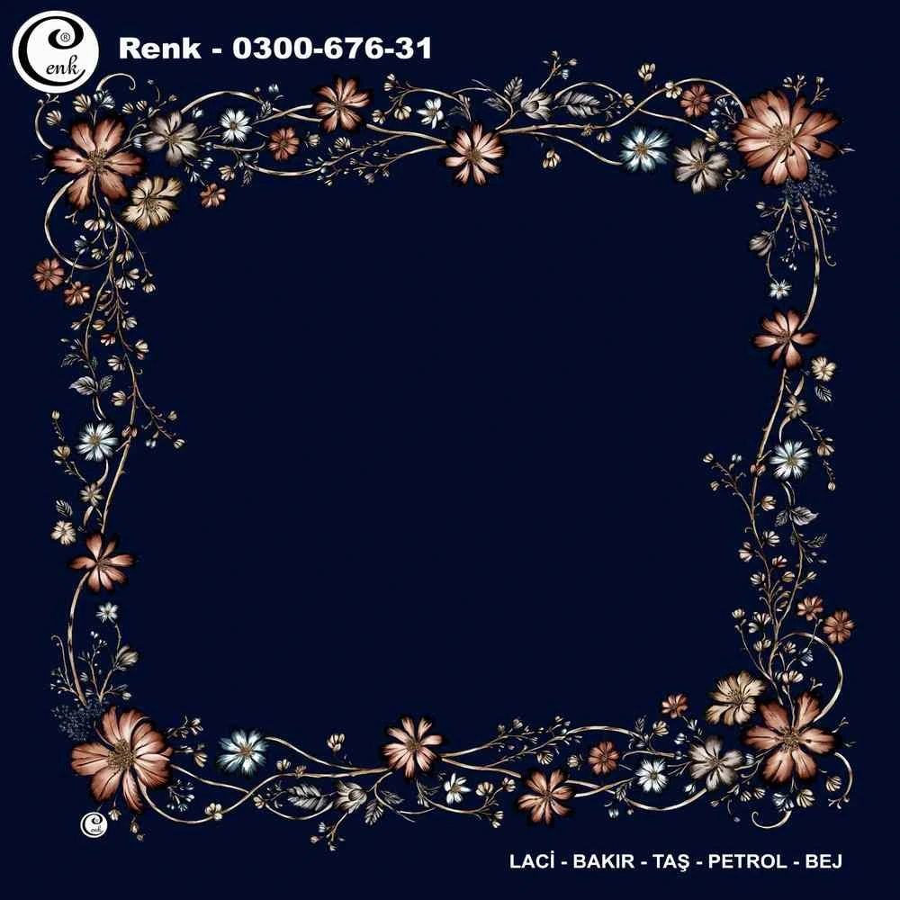 Cenk İçi Boş Oyalık Yazma (100 Cm) 676-31