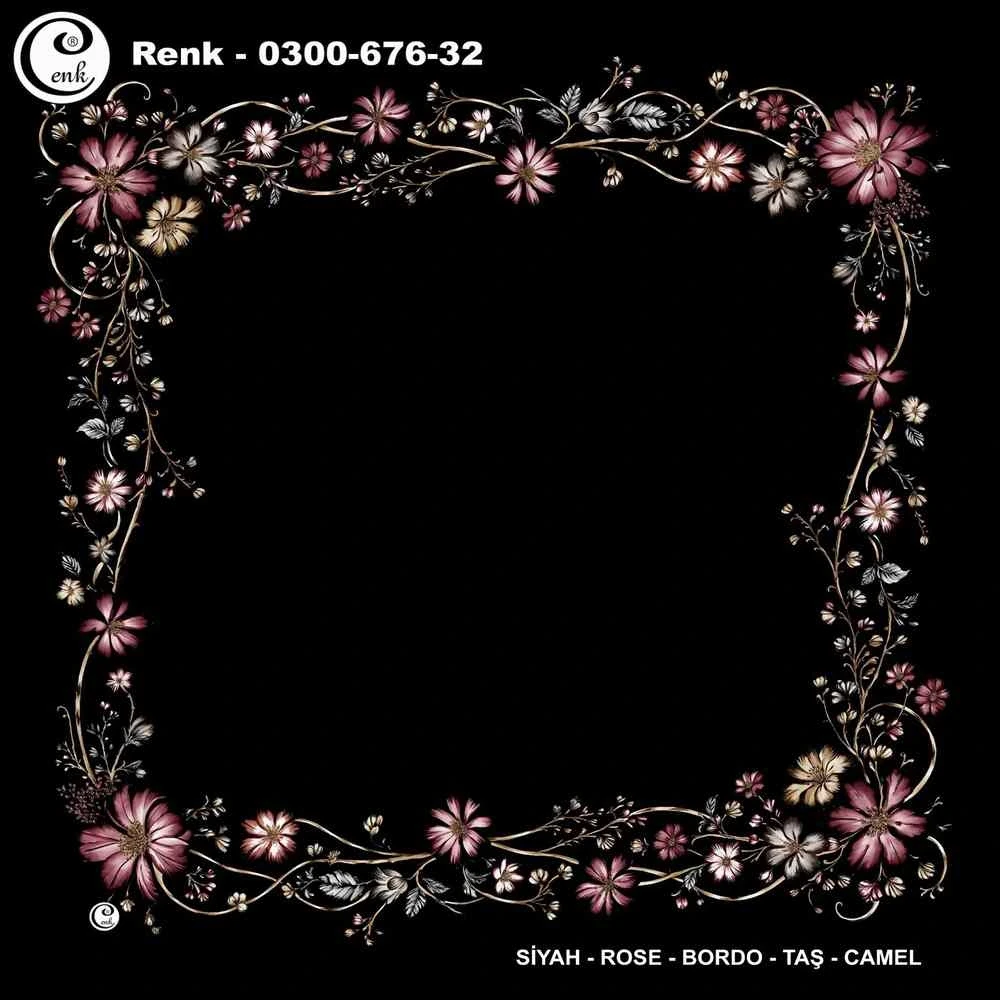 Cenk İçi Boş Oyalık Yazma (100 Cm) 676-32