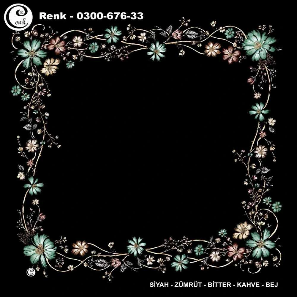 Cenk İçi Boş Oyalık Yazma (100 Cm) 676-33