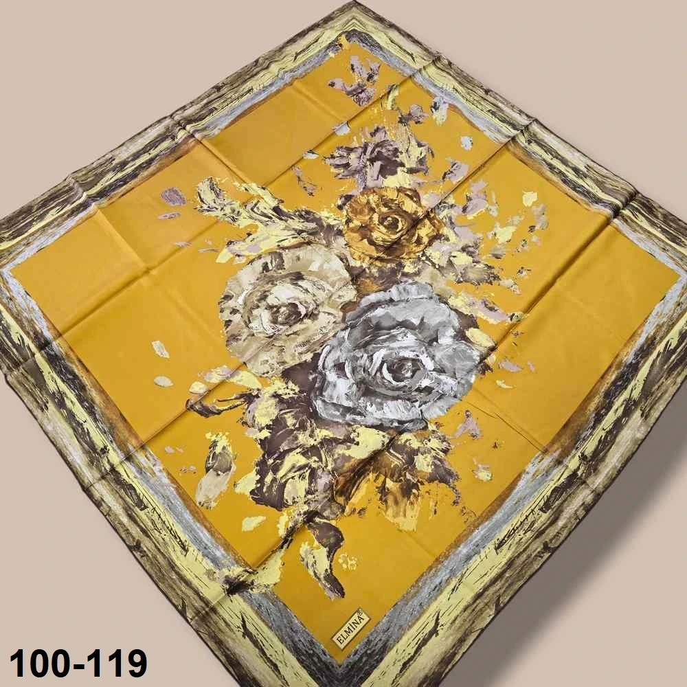 Desenli Rayon & Tivil Eşarp 100-119