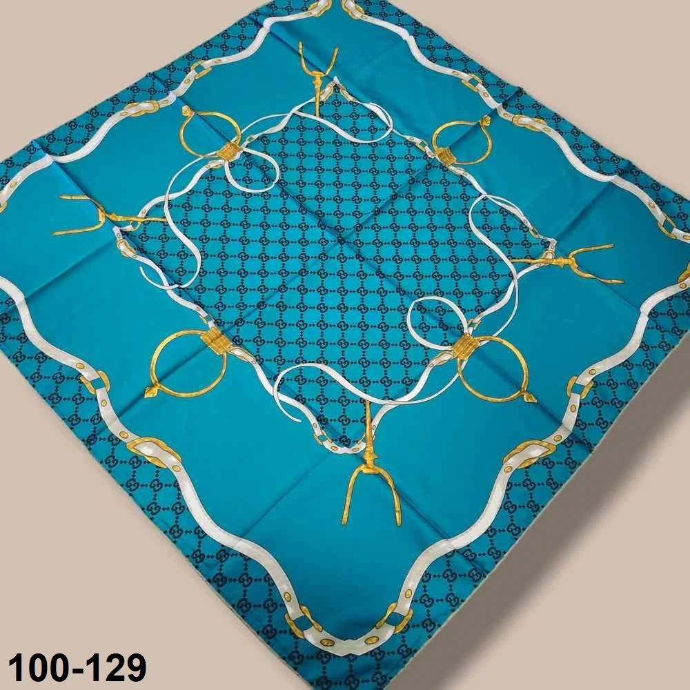 Desenli Rayon & Tivil Eşarp 100-129