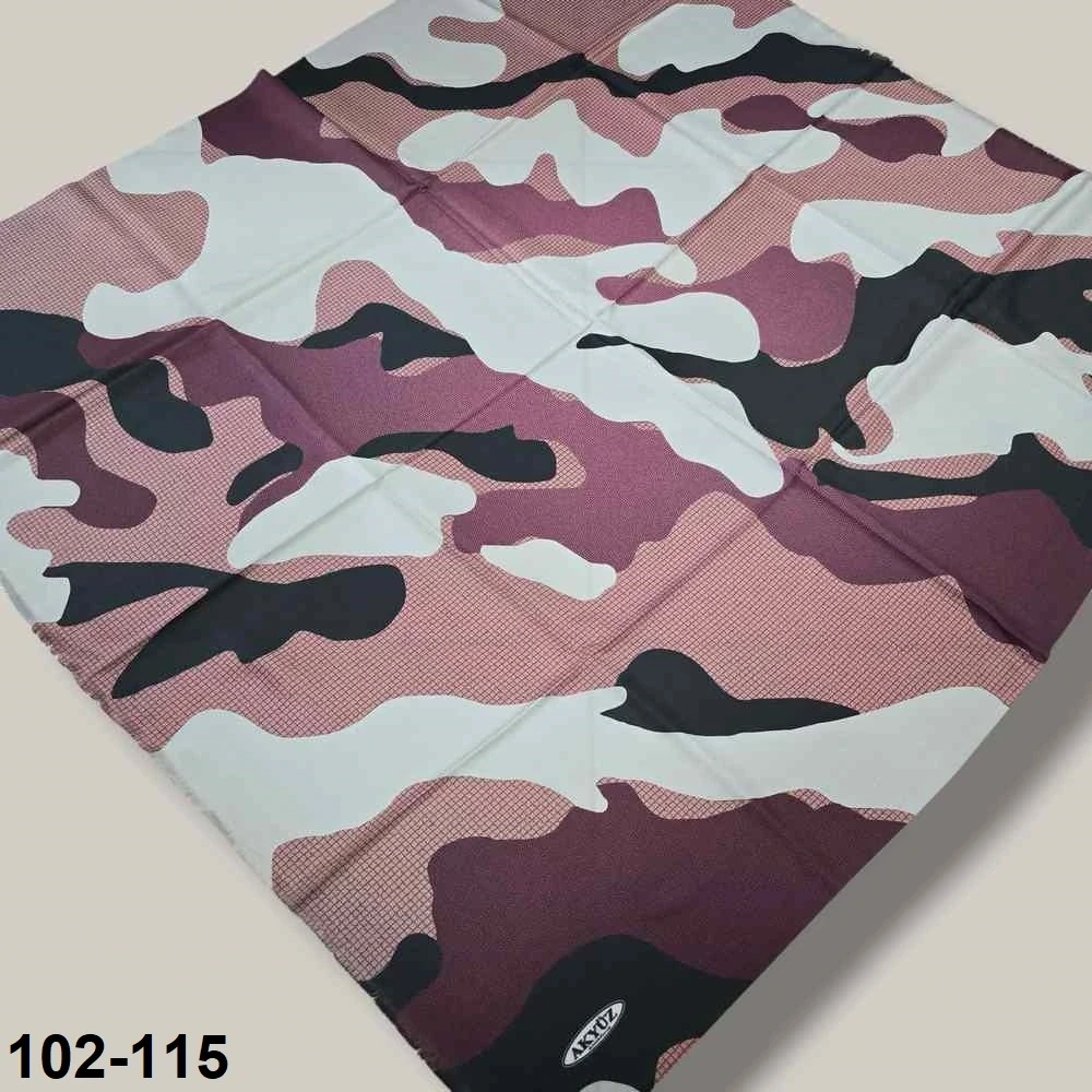 Desenli Rayon & Tivil Eşarp 102-115