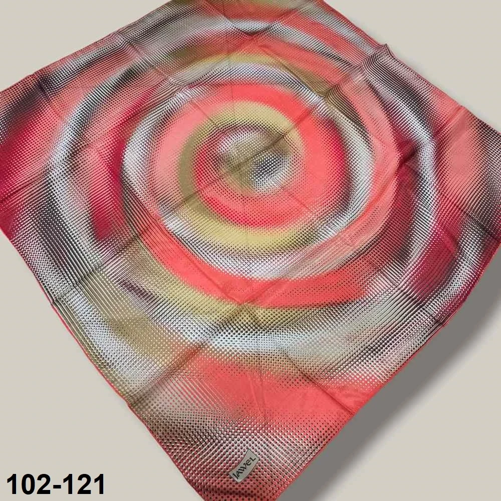 Desenli Rayon & Tivil Eşarp 102-121