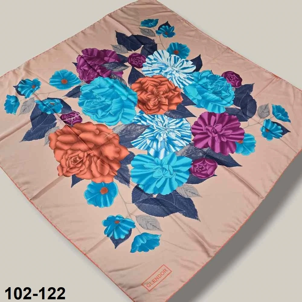 Desenli Rayon & Tivil Eşarp 102-122