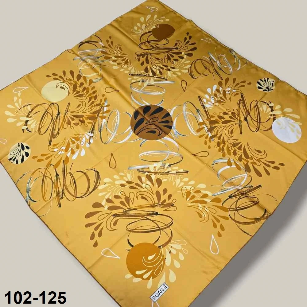 Desenli Rayon & Tivil Eşarp 102-125