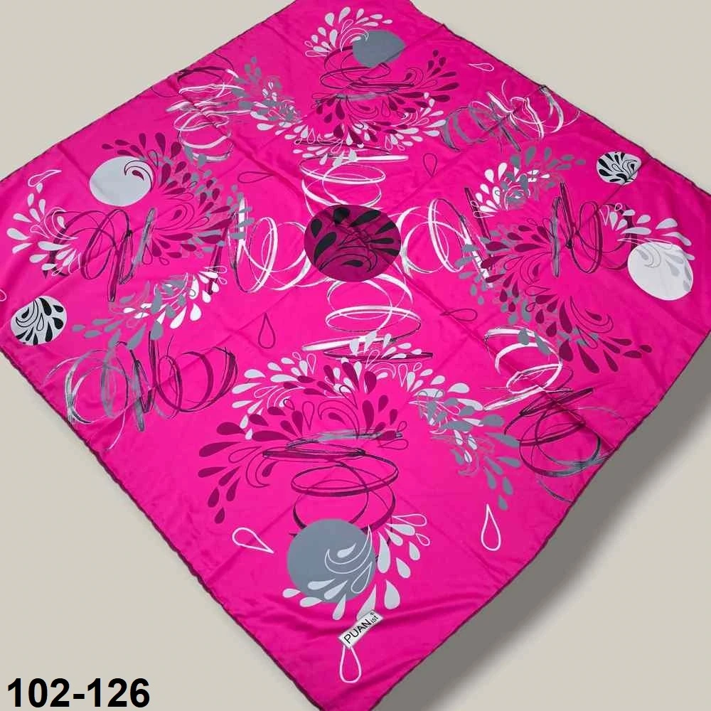 Desenli Rayon & Tivil Eşarp 102-126