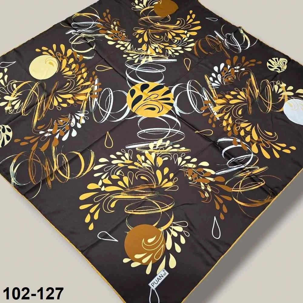 Desenli Rayon & Tivil Eşarp 102-127