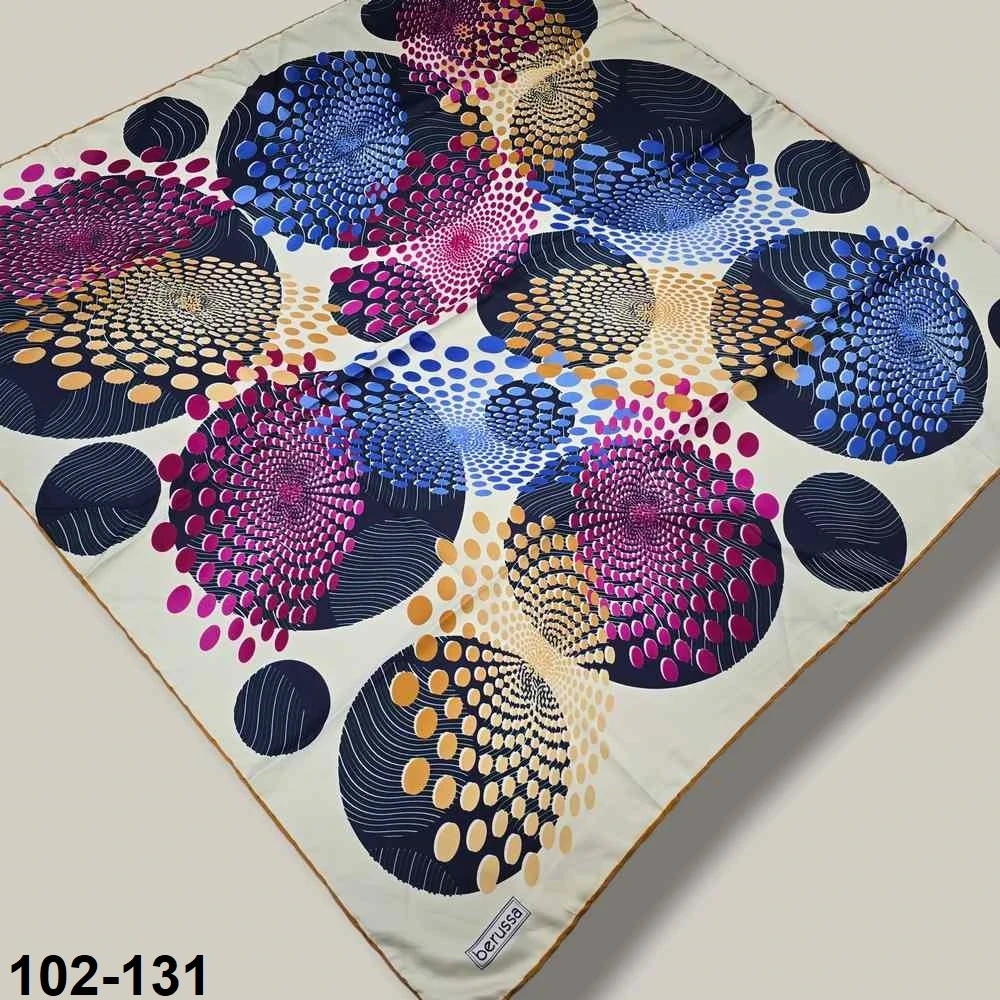 Desenli Rayon & Tivil Eşarp 102-131