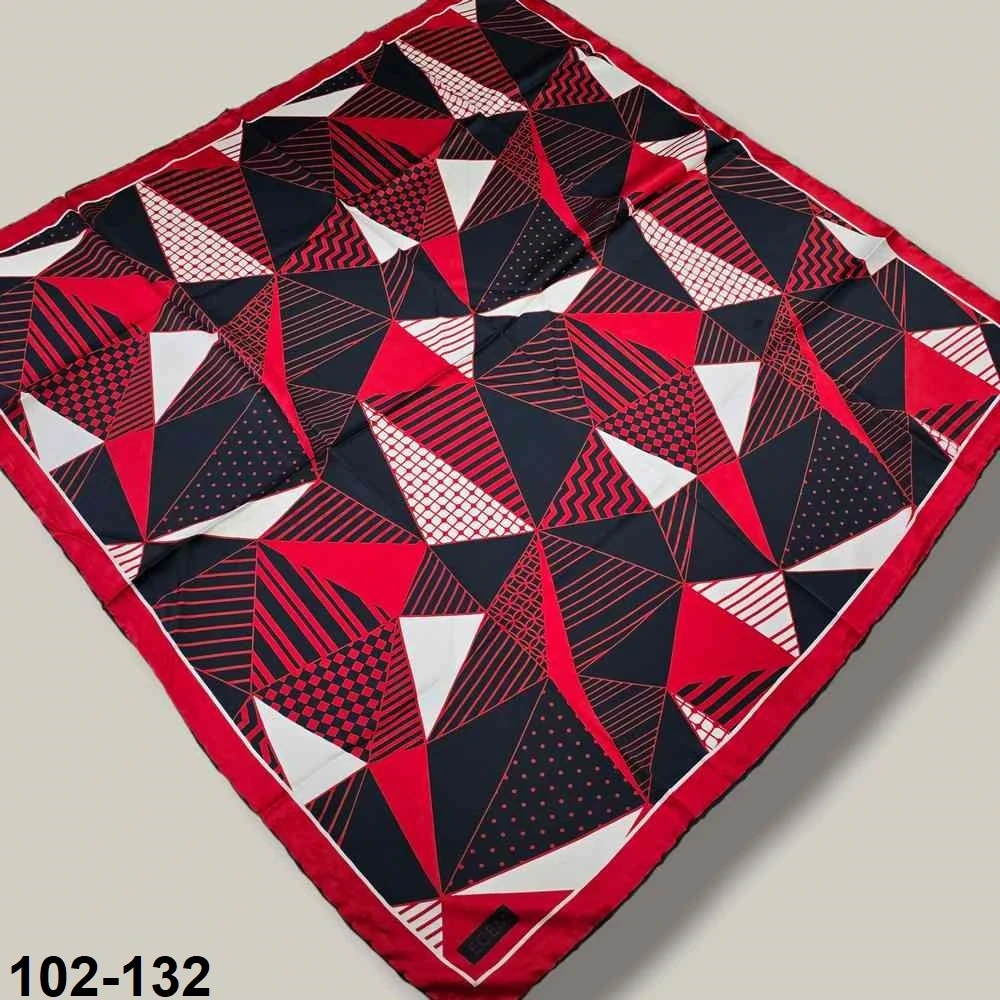 Desenli Rayon & Tivil Eşarp 102-132