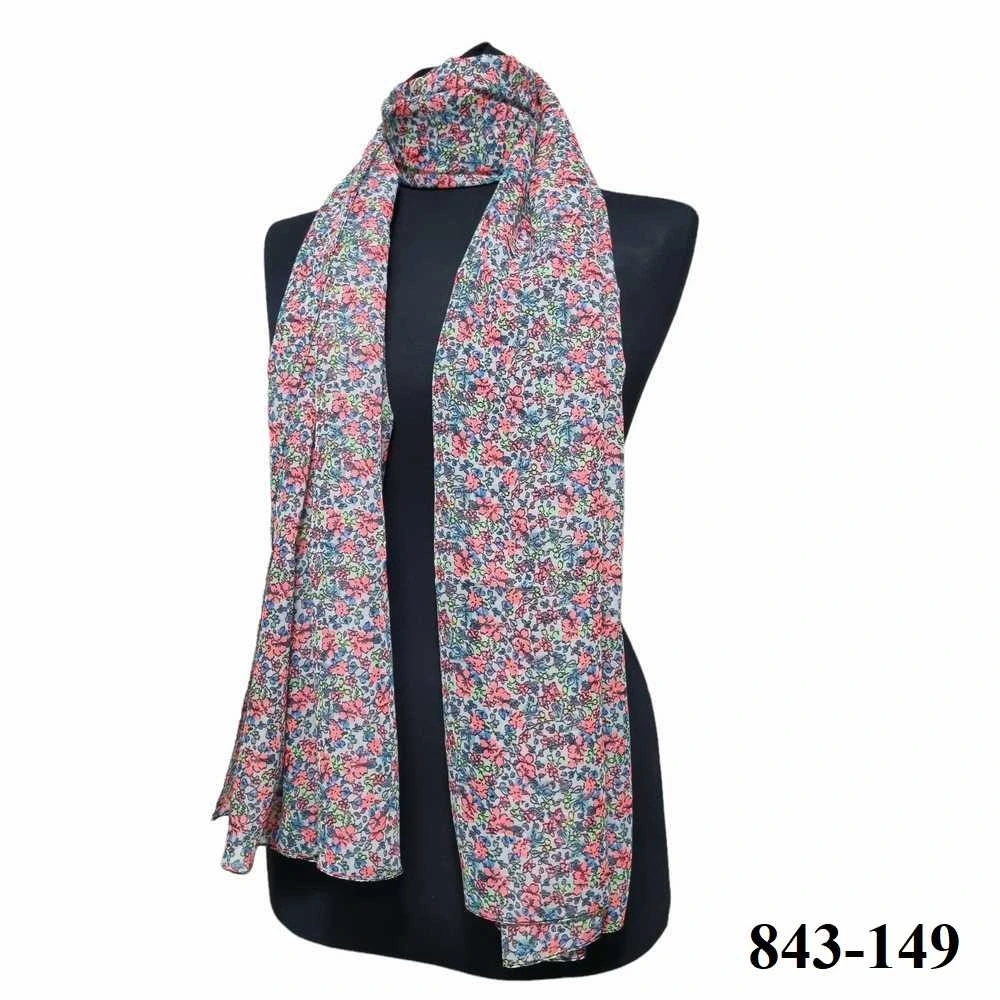 Desenli Şifon Şal  843-149