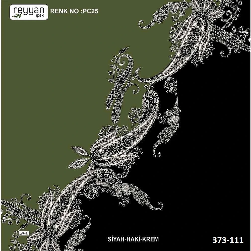 Reyyan İpek Desenli Oyalık Yazma 373-111