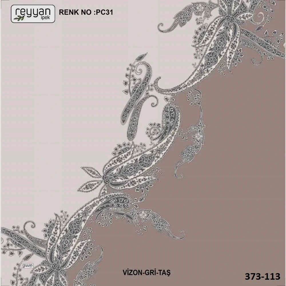 Reyyan İpek Desenli Oyalık Yazma 373-113