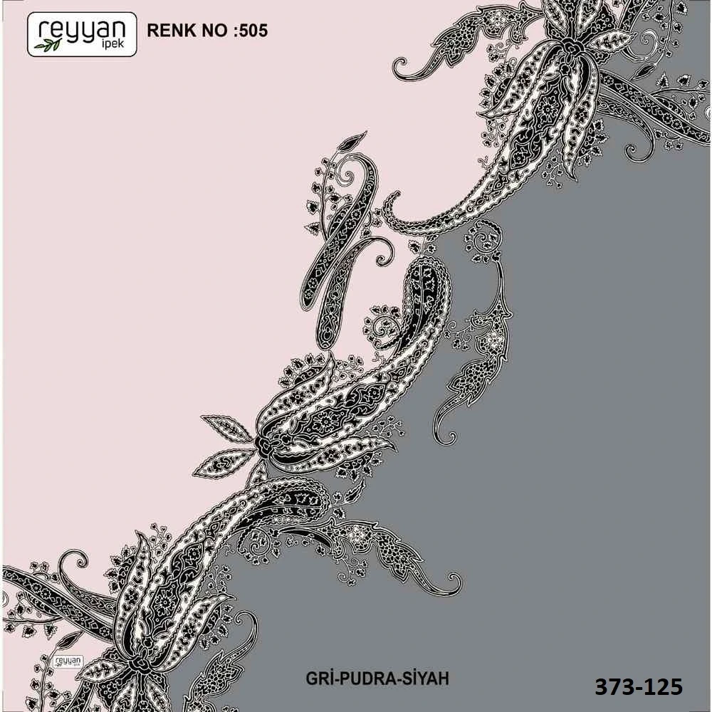 Reyyan İpek Desenli Oyalık Yazma 373-125