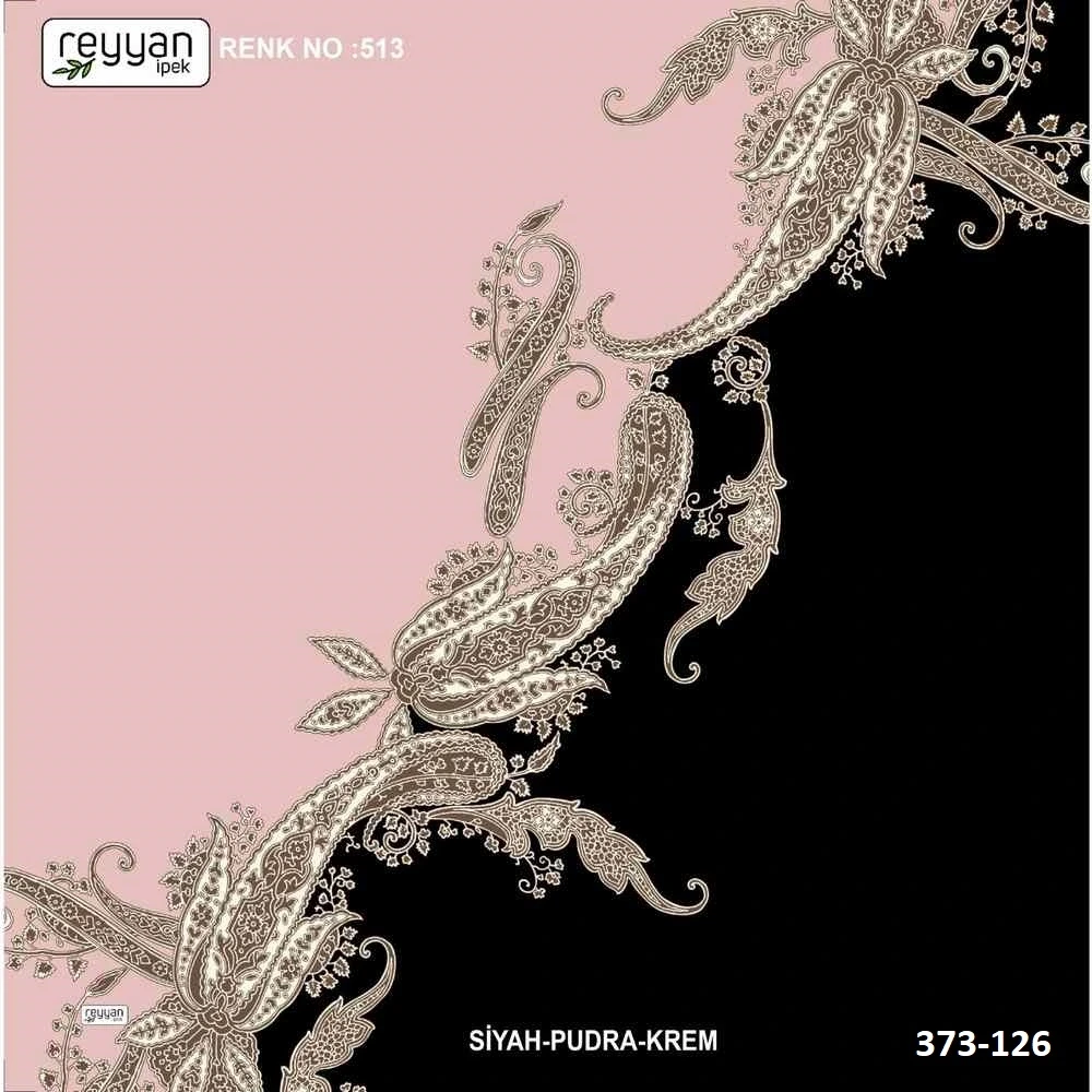 Reyyan İpek Desenli Oyalık Yazma 373-126