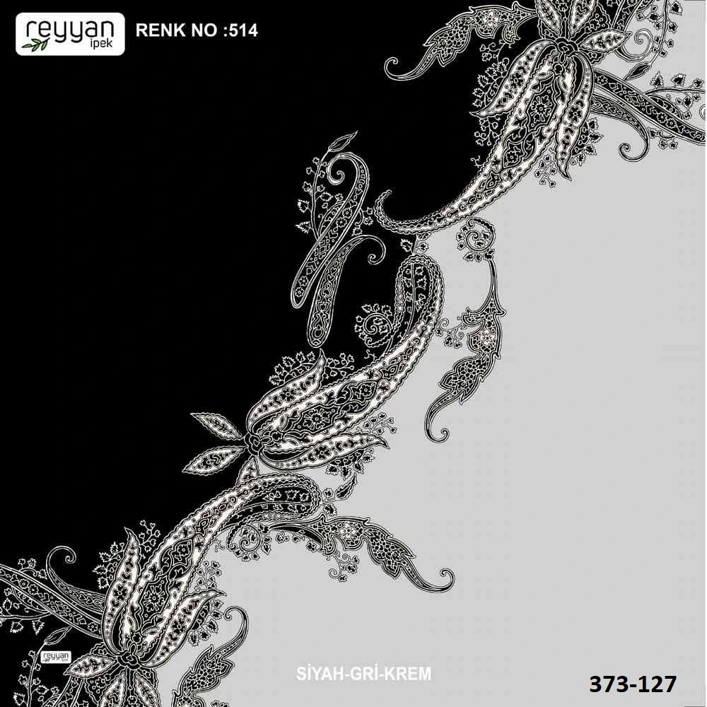 Reyyan İpek Desenli Oyalık Yazma 373-127
