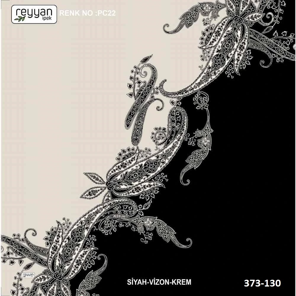 Reyyan İpek Desenli Oyalık Yazma 373-130