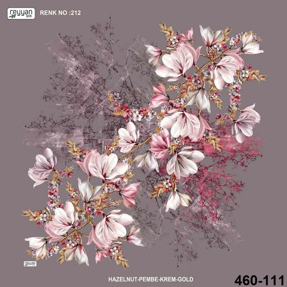 Reyyan İpek Desenli Oyalık Yazma 460-111