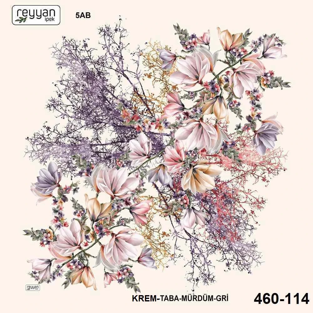 Reyyan İpek Desenli Oyalık Yazma 460-114