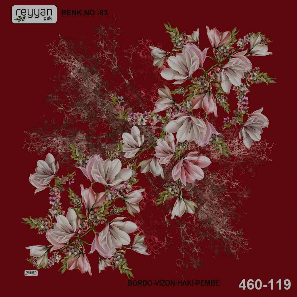 Reyyan İpek Desenli Oyalık Yazma 460-119