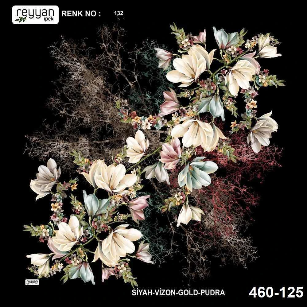 Reyyan İpek Desenli Oyalık Yazma 460-125