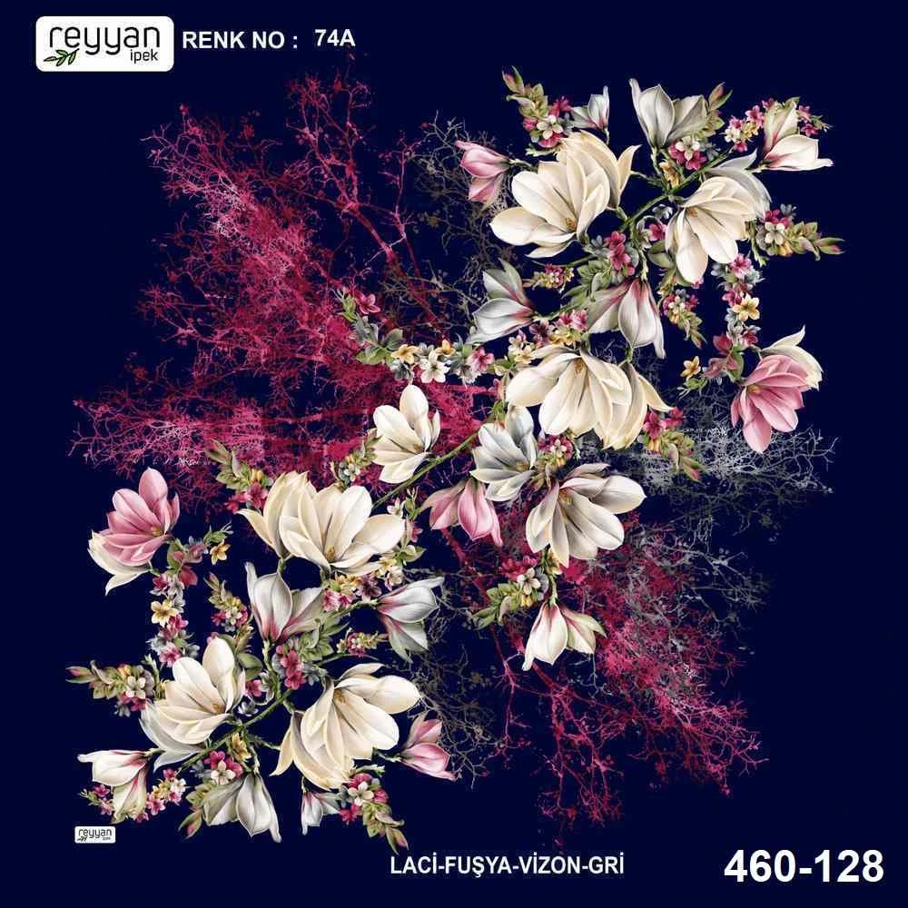 Reyyan İpek Desenli Oyalık Yazma 460-128