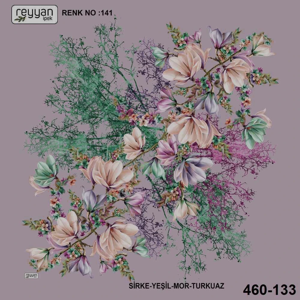 Reyyan İpek Desenli Oyalık Yazma 460-133