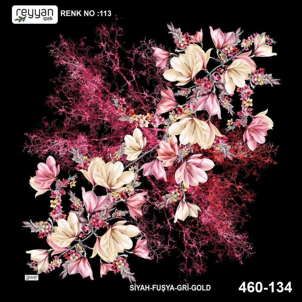 Reyyan İpek Desenli Oyalık Yazma 460-134