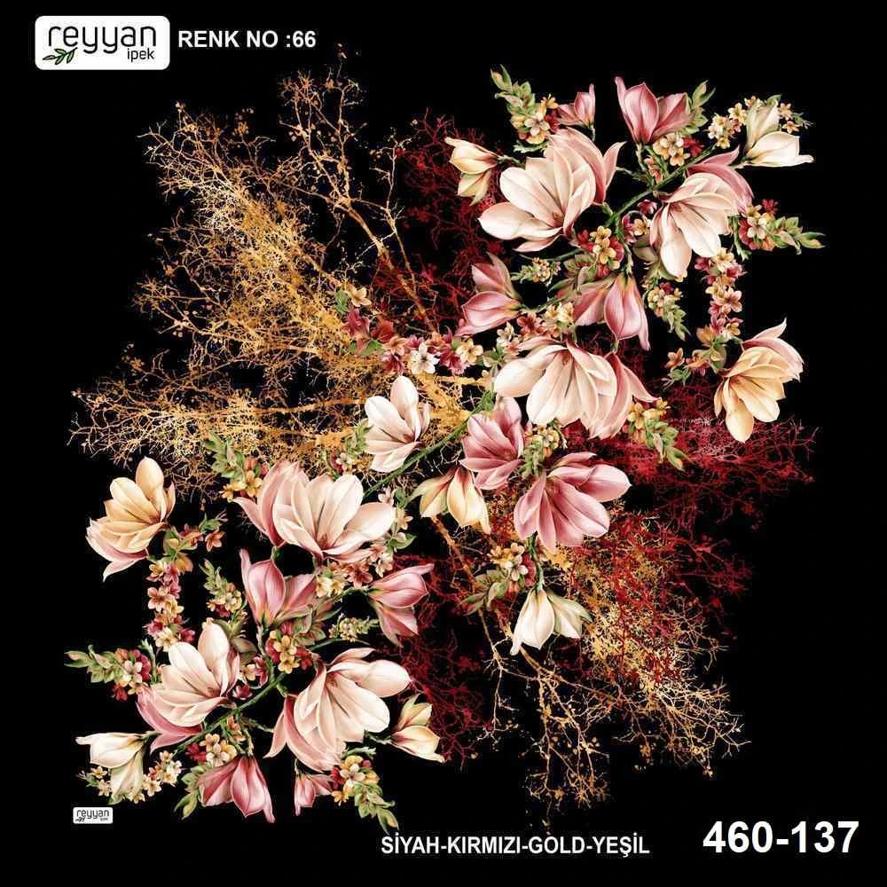 Reyyan İpek Desenli Oyalık Yazma 460-137