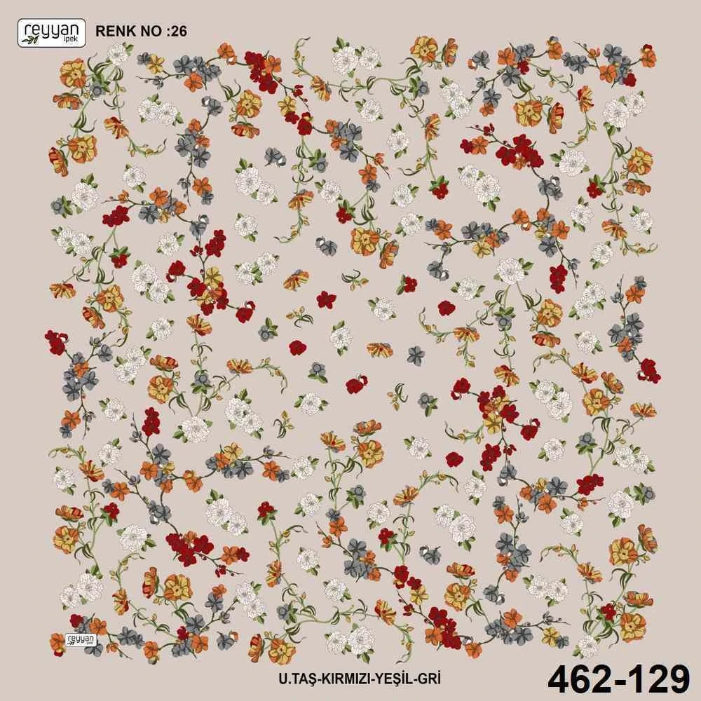 Reyyan İpek Desenli Oyalık Yazma 462-129