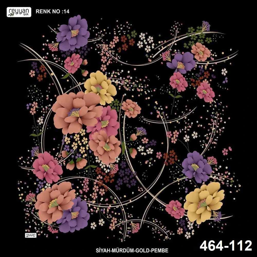 Reyyan İpek Desenli Oyalık Yazma 464-112