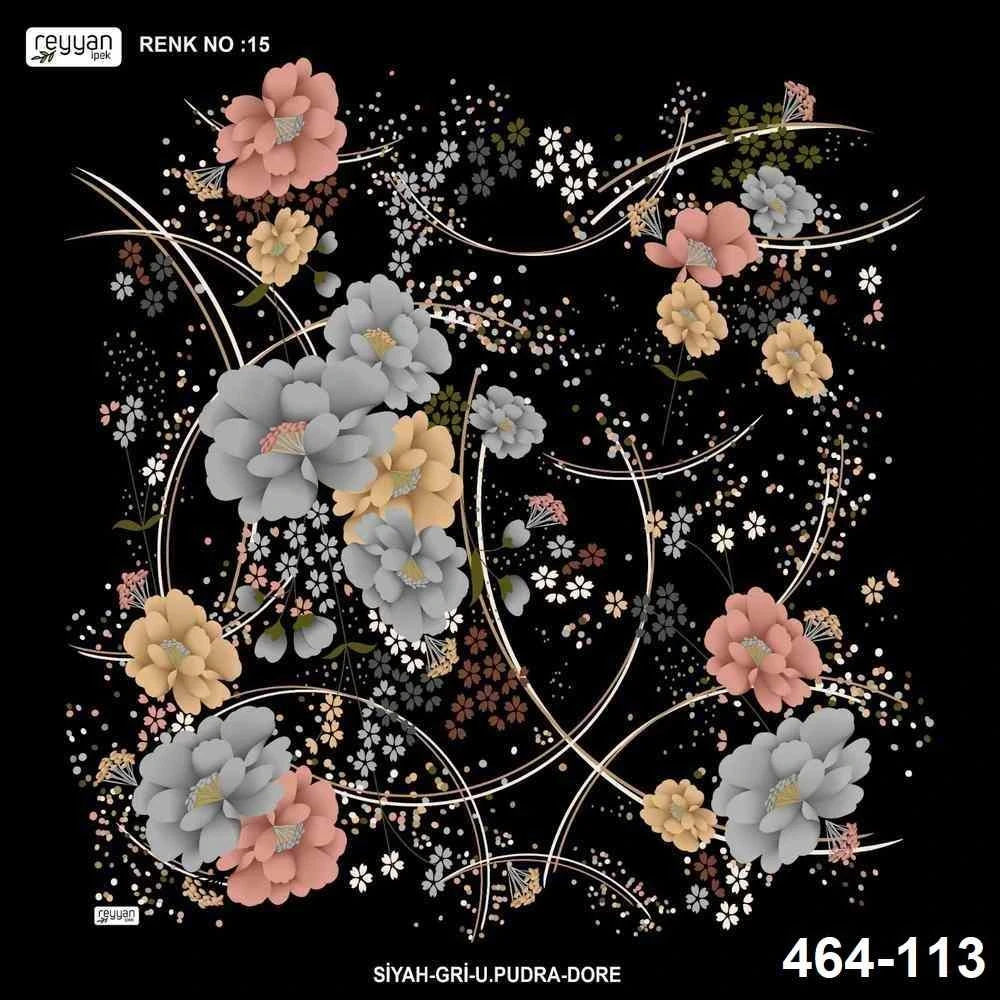 Reyyan İpek Desenli Oyalık Yazma 464-113