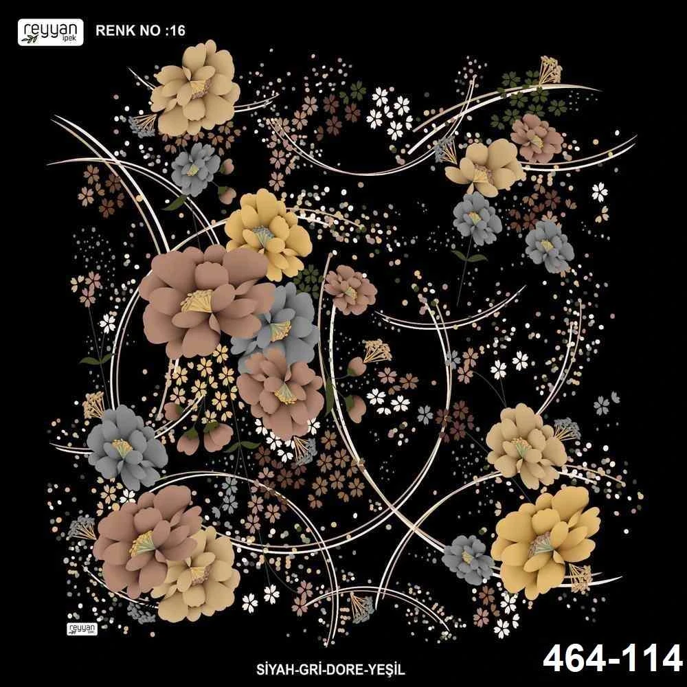 Reyyan İpek Desenli Oyalık Yazma 464-114