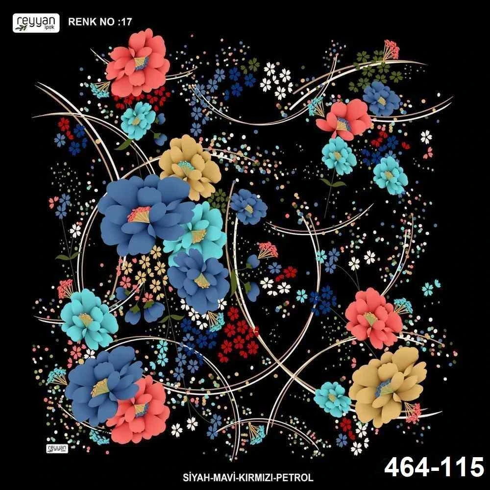 Reyyan İpek Desenli Oyalık Yazma 464-115