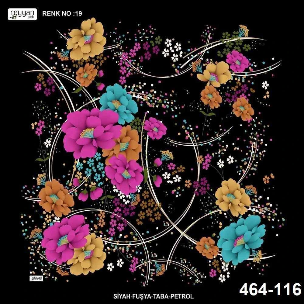 Reyyan İpek Desenli Oyalık Yazma 464-116