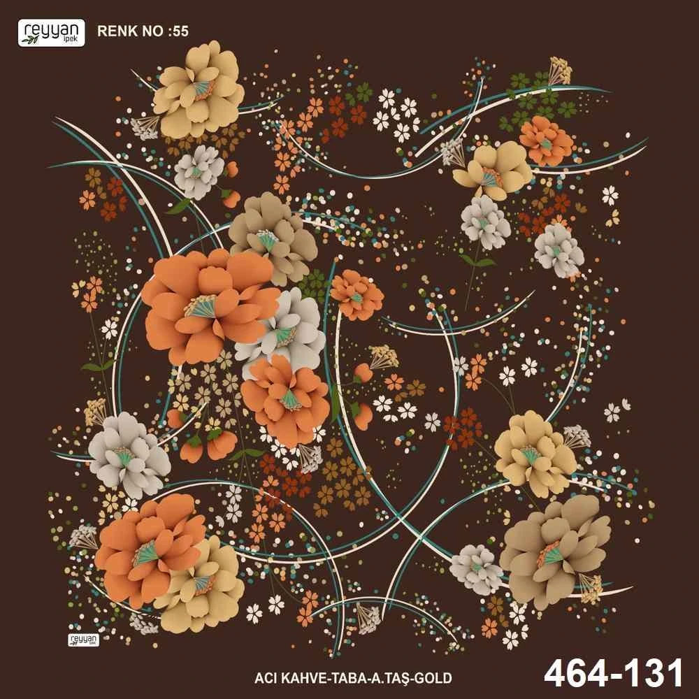 Reyyan İpek Desenli Oyalık Yazma 464-131