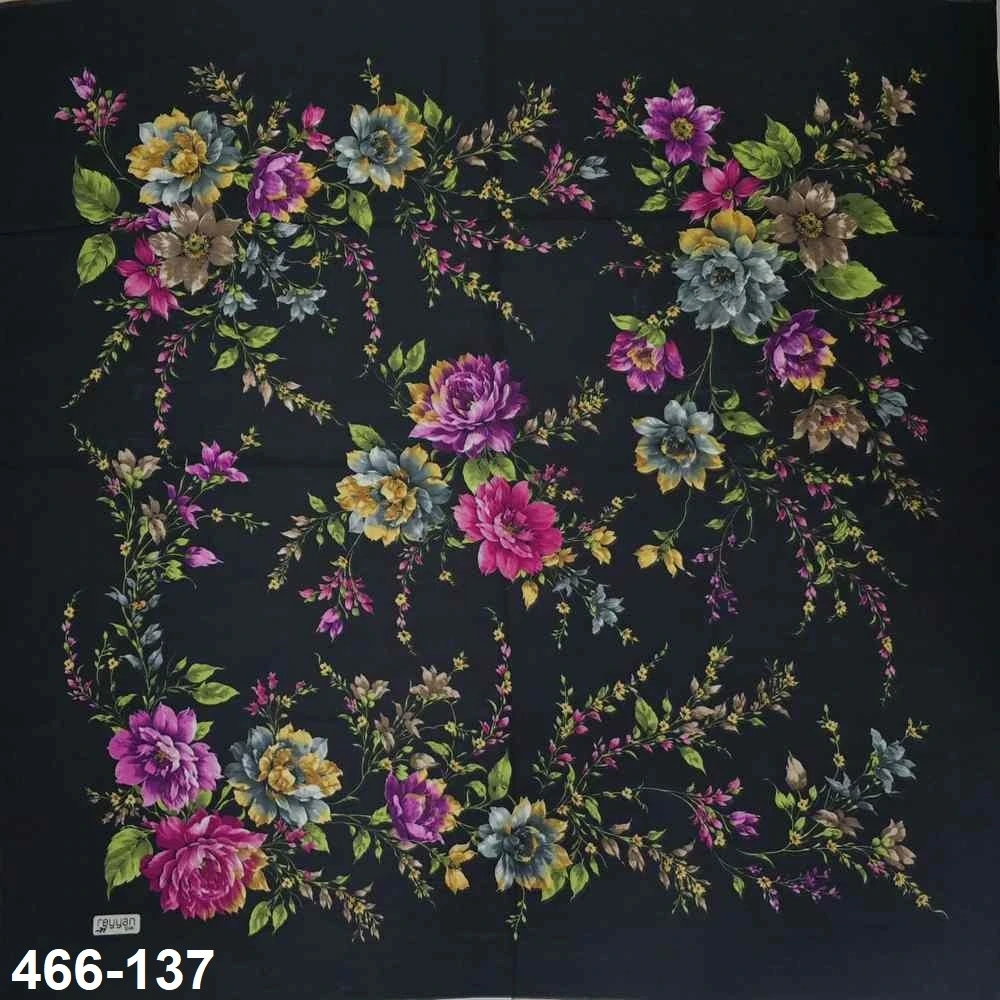 Reyyan İpek Desenli Oyalık Yazma 466-137