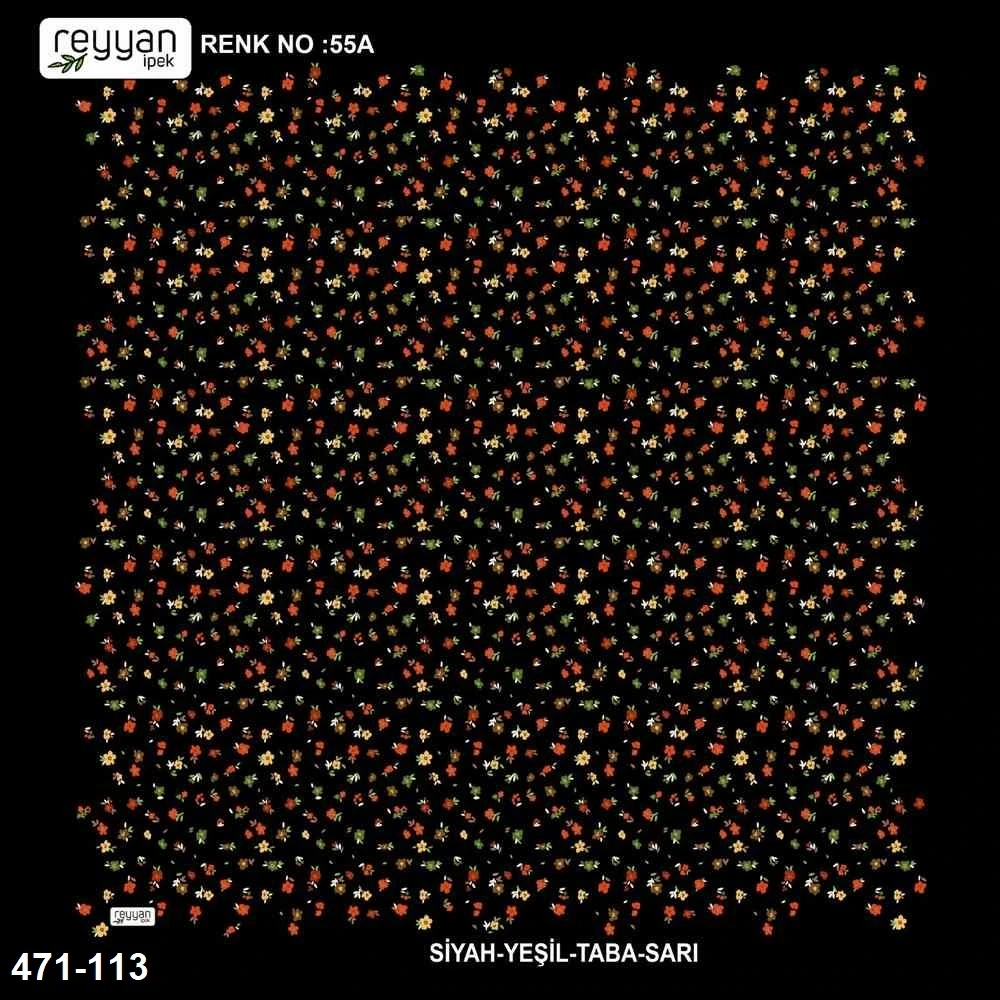 Reyyan İpek Desenli Oyalık Yazma 471-113