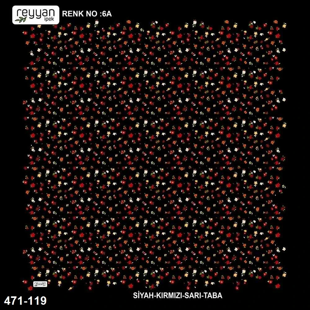 Reyyan İpek Desenli Oyalık Yazma 471-119