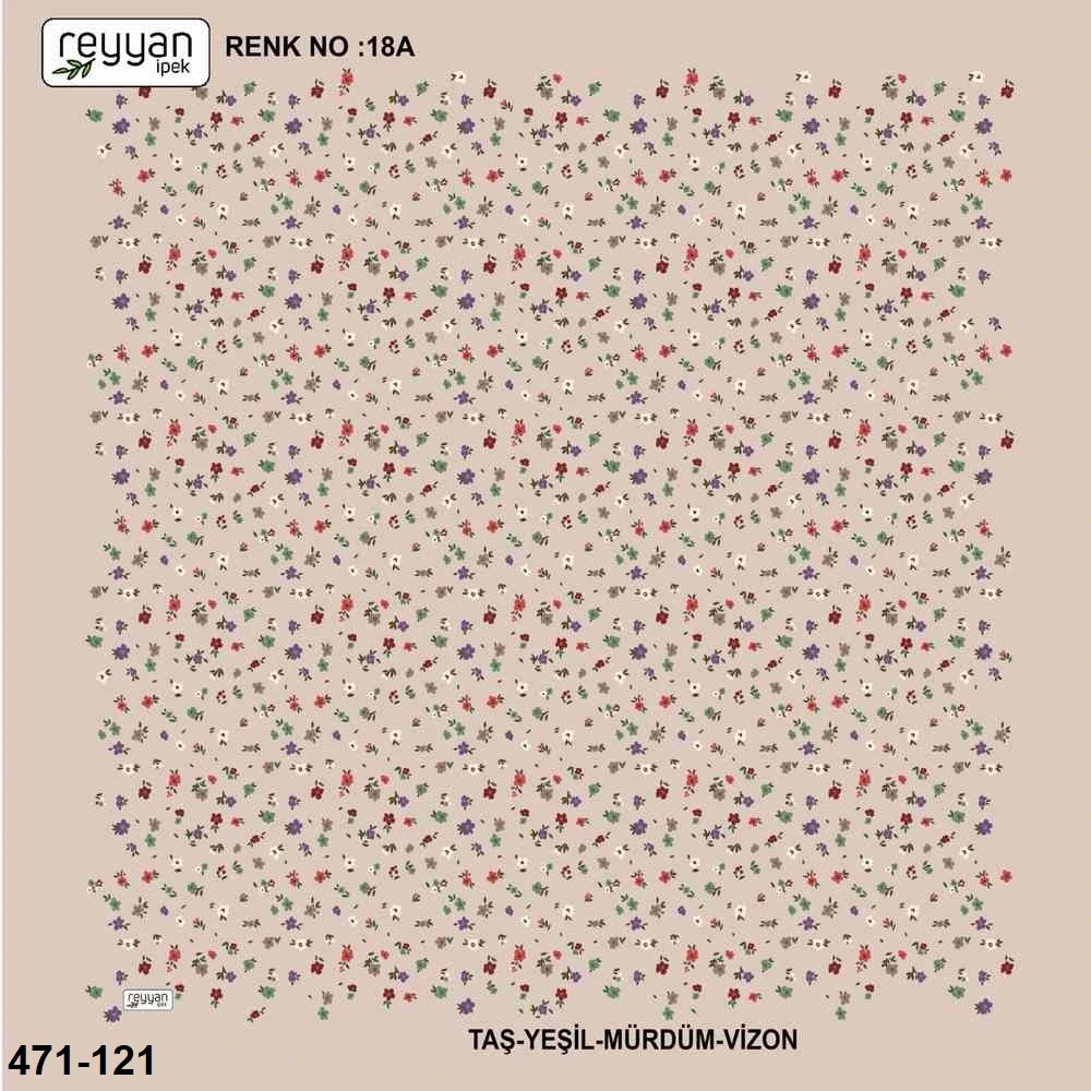 Reyyan İpek Desenli Oyalık Yazma 471-121