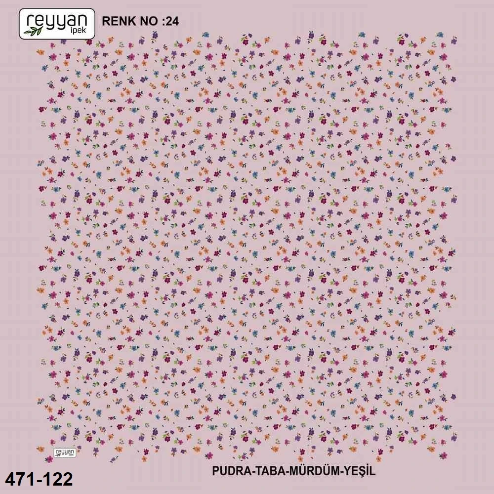 Reyyan İpek Desenli Oyalık Yazma 471-122