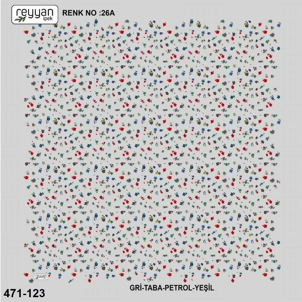 Reyyan İpek Desenli Oyalık Yazma 471-123