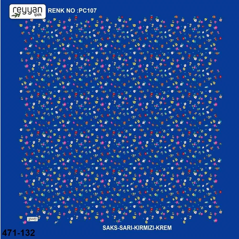 Reyyan İpek Desenli Oyalık Yazma 471-132