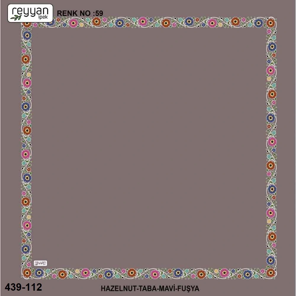 Reyyan İpek İçi Boş Desenli Oyalık Yazma 439-112