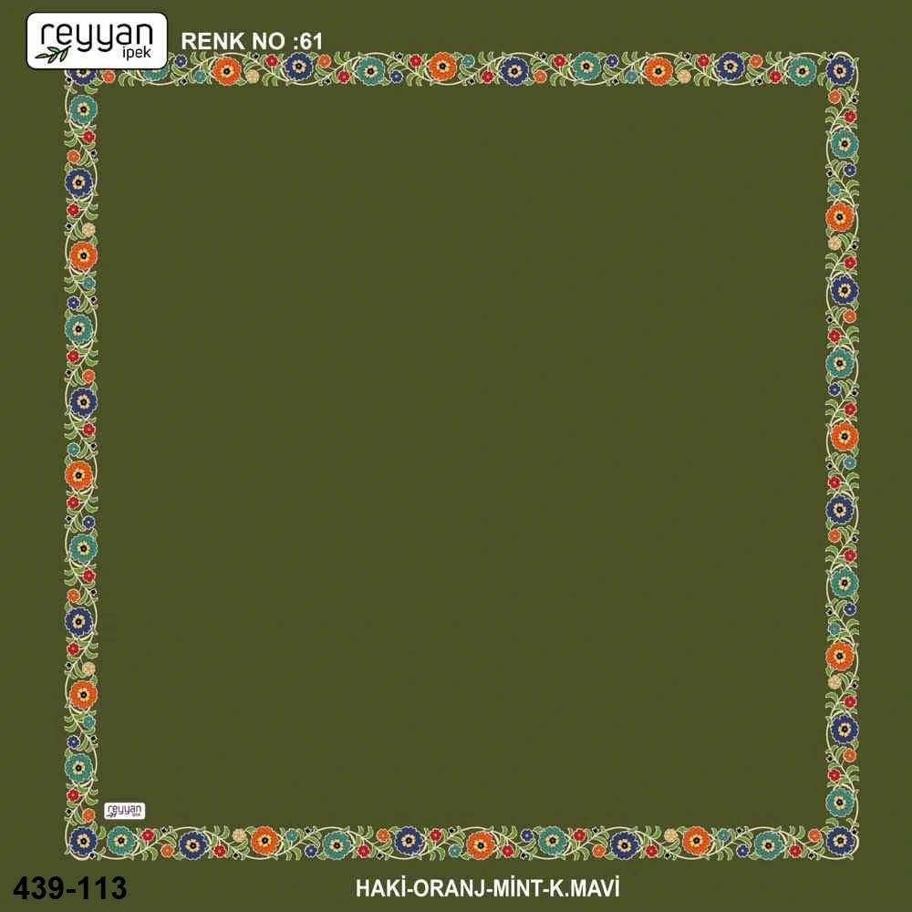 Reyyan İpek İçi Boş Desenli Oyalık Yazma 439-113