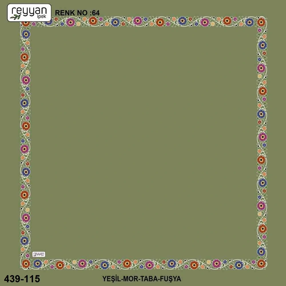 Reyyan İpek İçi Boş Desenli Oyalık Yazma 439-115